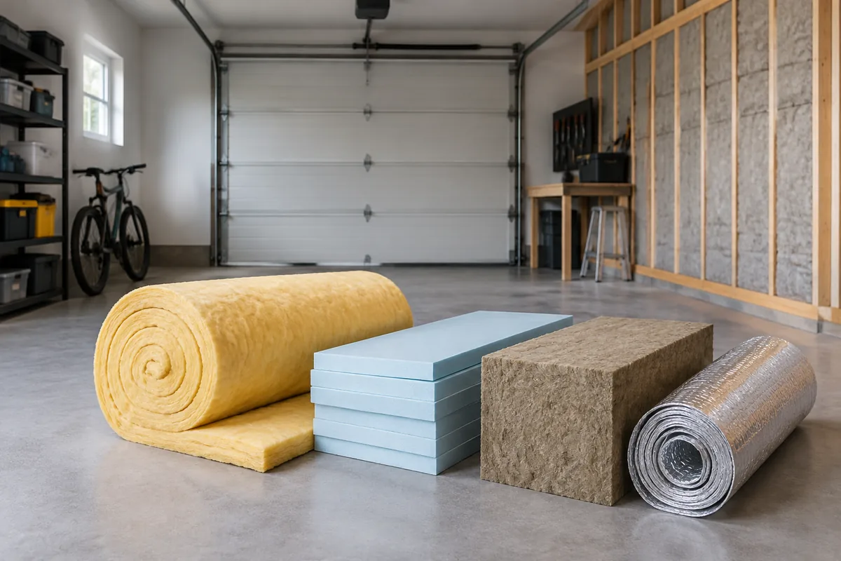 Comment choisir un isolant pour un garage non chauffé